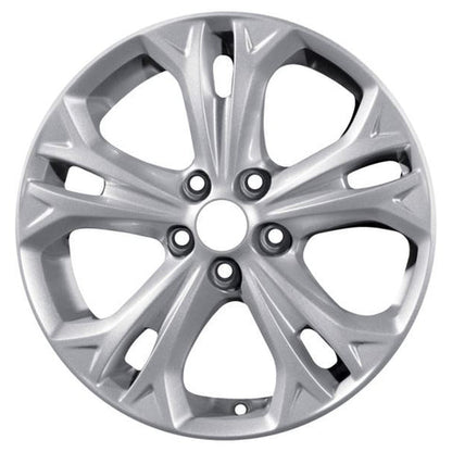 GENUINE FORD 2238222 GALAXY - S-MAX ALLOY WHEEL 17" 5-SPOKE Y DESIGN, SILVER, 2010 - 2015 | ML Performance UK