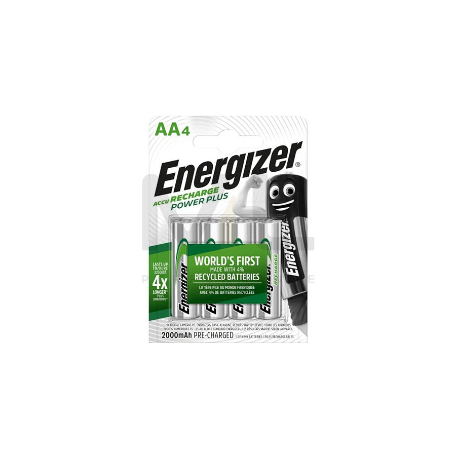 ENERGIZER AA (HR6), Power Plus E300626700 Battery 1.2V, 2000mAh, standard, 4 | ML Performance Car Parts