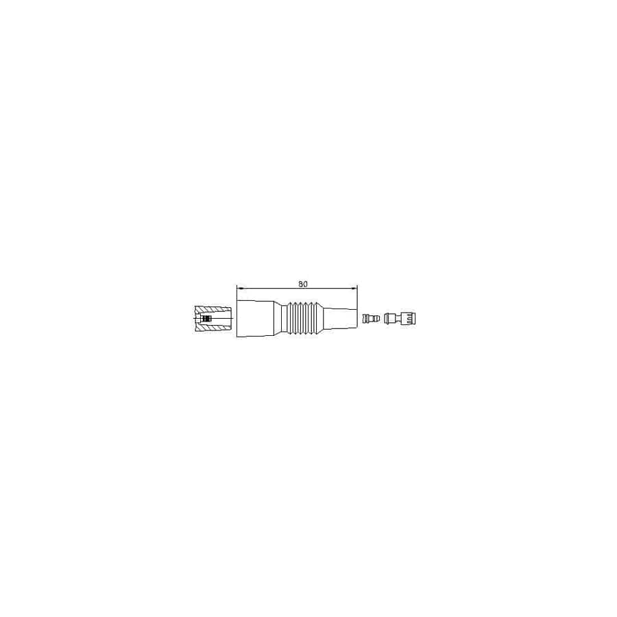 Bremi 13261A1 Plug, Coil