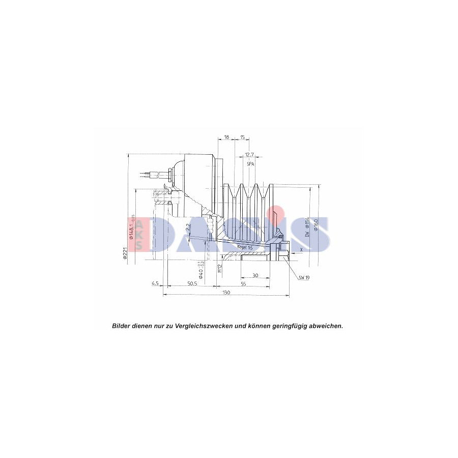 AKS Dasis 851140N Ac Compressor Clutch | ML Performance UK