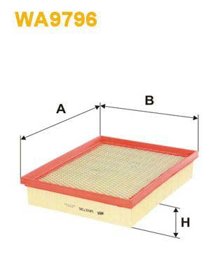 WIX Filters WA9796 Air Filter