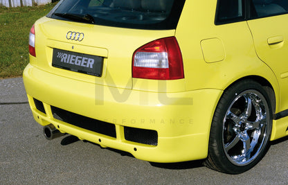 Rieger 00056642 Audi 8L A3 Rear Bumper 1 | ML Performance UK Car Parts