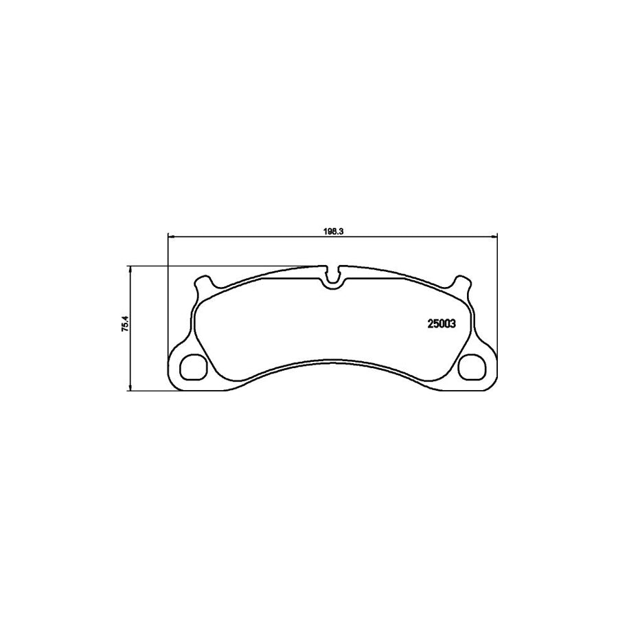 Hella 8AM 355 503-501 Brake Master Cylinder For Porsche 911