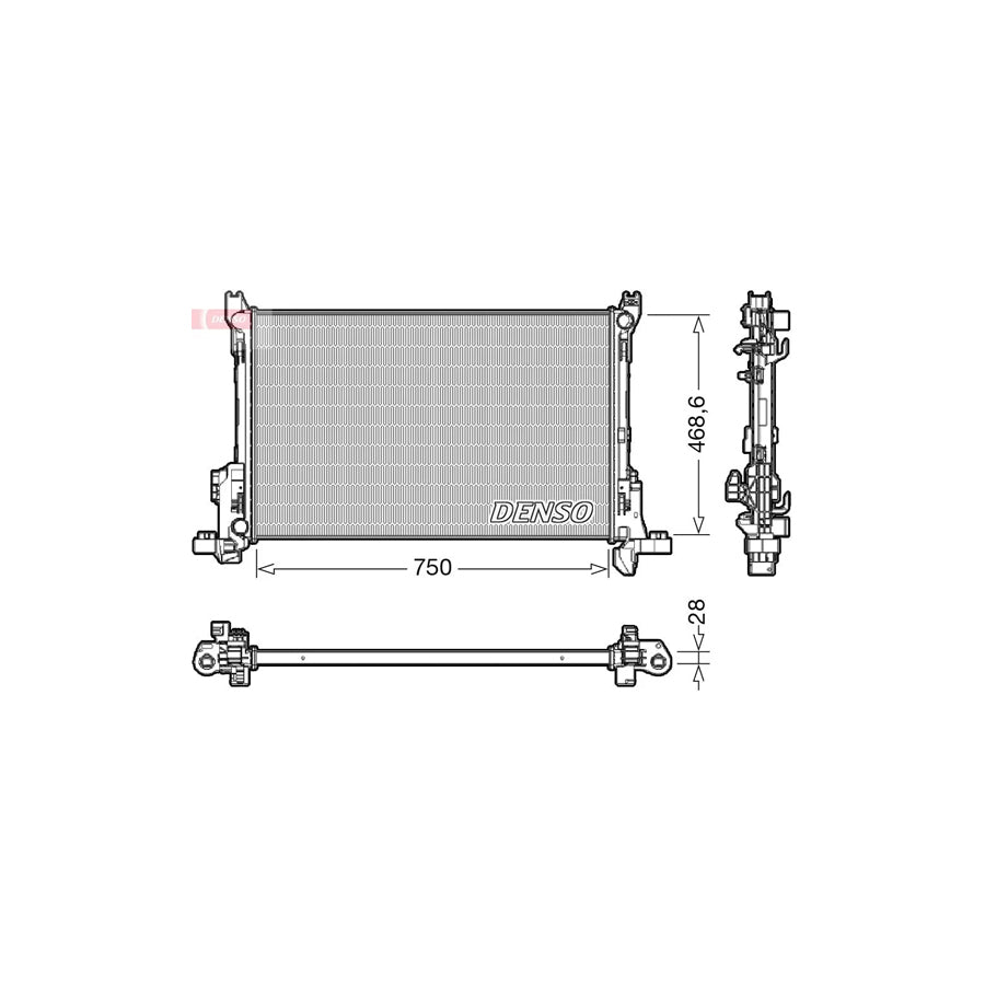 Denso DRM09174 Drm09174 Engine Radiator | ML Performance UK