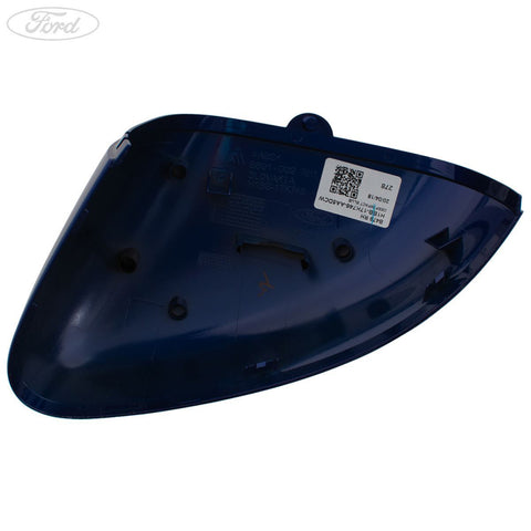 GENUINE FORD 2085089 FIESTA O/S DOOR MIRROR HOUSING COVER DEEP IMPACT BLUE | ML Performance UK