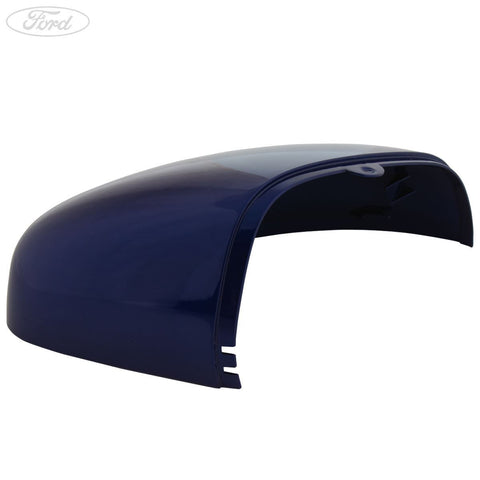 GENUINE FORD 2085089 FIESTA O/S DOOR MIRROR HOUSING COVER DEEP IMPACT BLUE | ML Performance UK