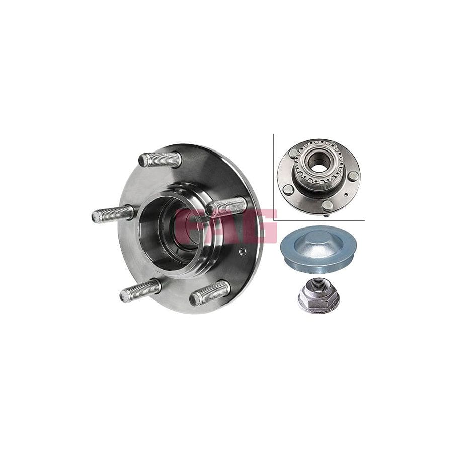 FAG 713 6266 60 Wheel Bearing Kit For Hyundai Coupe Ii (Gk)