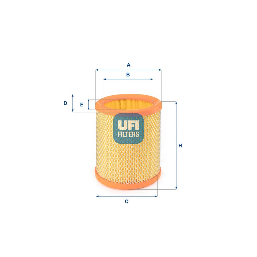 UFI 27.196.00 Air Filter | ML Performance UK Car Parts