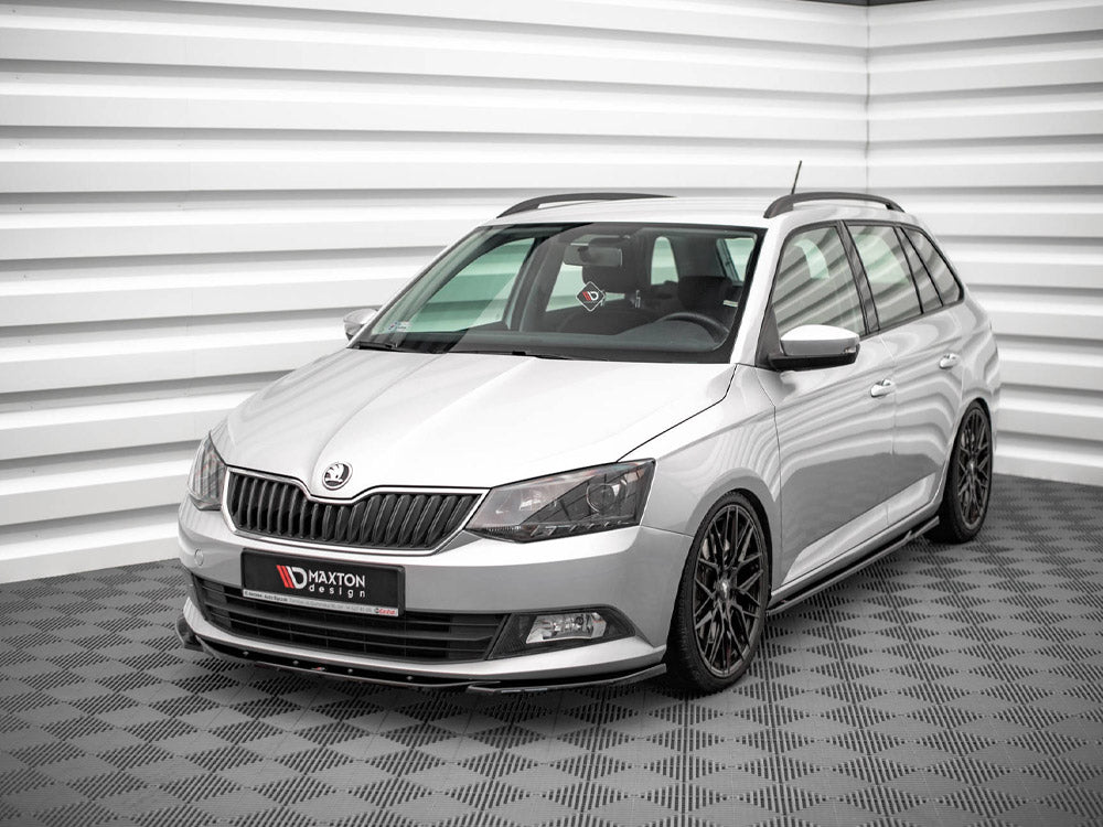 Maxton Design Skoda Fabia MK3 (2014-2019) Front Splitter V.2