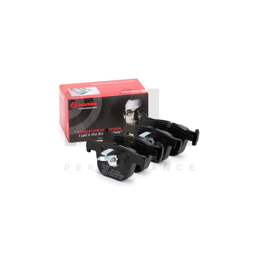 Brembo P 06 072 Brake Pad Set Prepared For Wear Indicator | ML Performance Car Parts