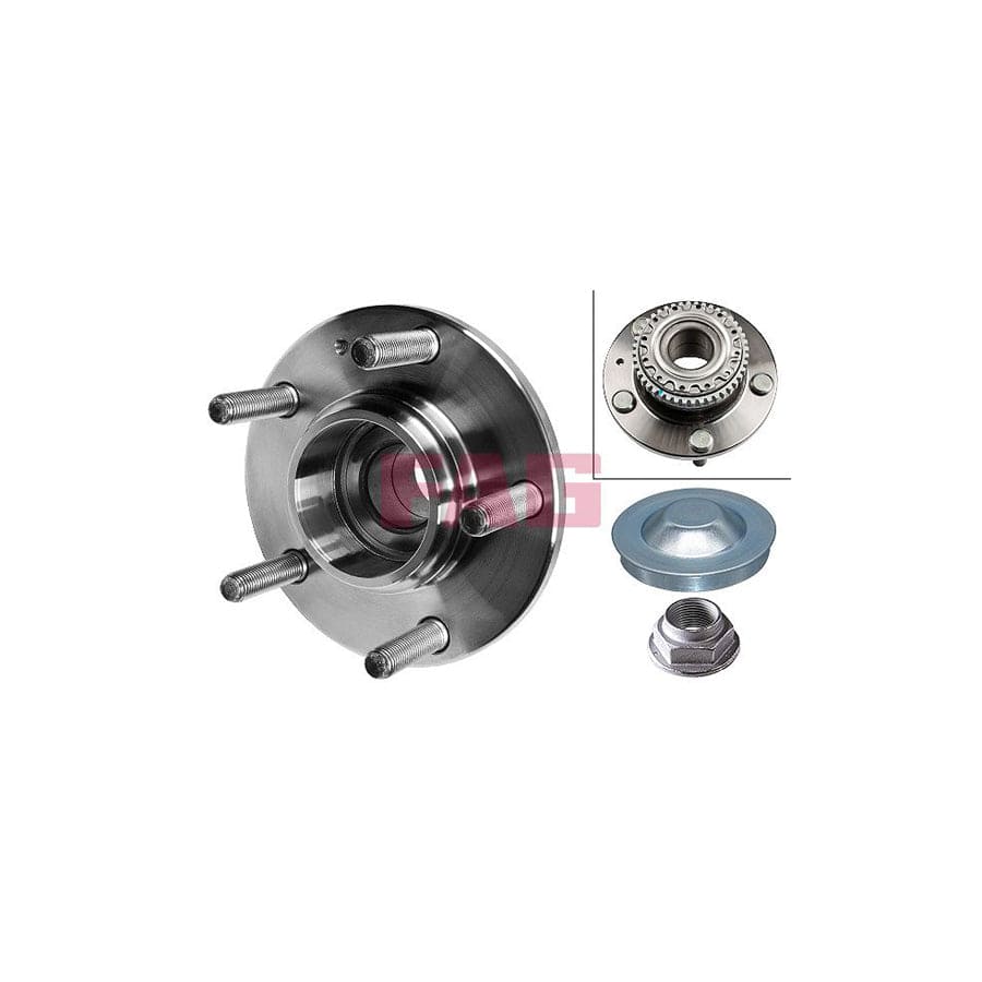 FAG 713 6266 50 Wheel Bearing Kit For Hyundai Coupe Ii (Gk)