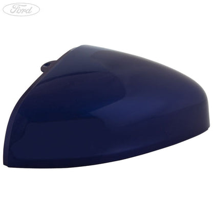 GENUINE FORD 2085089 FIESTA O/S DOOR MIRROR HOUSING COVER DEEP IMPACT BLUE | ML Performance UK