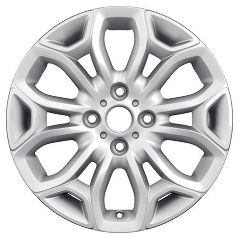 GENUINE FORD 1839726 x4 SET OF 4 ECOSPORT ALLOY WHEEL 16" 6 X 2-SPOKE DESIGN, SPARKLE SILVER 10/2013 - 09/2017 | ML Performance UK