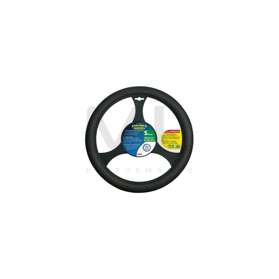 LAMPA Air-Grip 33110 Steering wheel cover Black, Ø: 35-37cm, TPE (thermoplastic elastomer) | ML Performance Car Parts