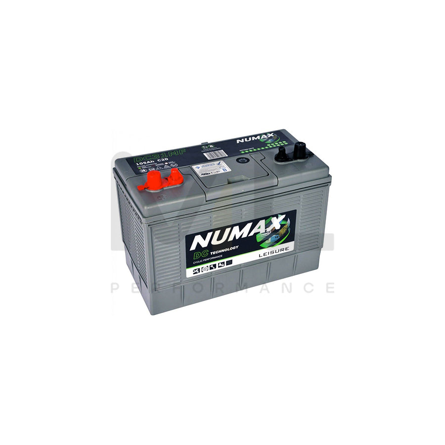 DC31MF Numax Leisure Battery 12V 105Ah | Car Batteries UK | ML Performance Car Parts