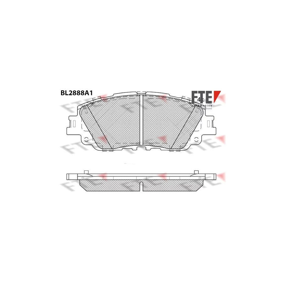 Fte 9011128 Brake Pad Set | ML Performance UK Car Parts