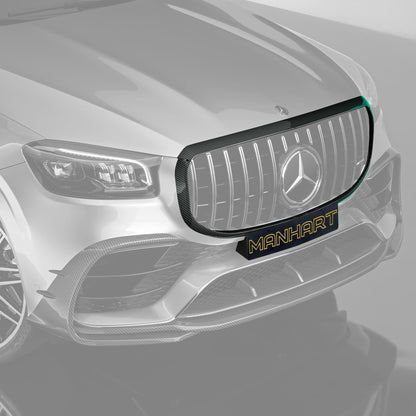 MANHART CARBON GRILLE COVER FOR MERCEDES-AMG GLS 63