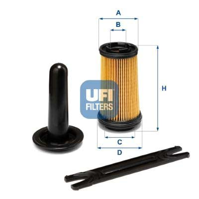 UFI 44.005.00 Urea Filter For Nissan Nt400 Cabstar (F24F)