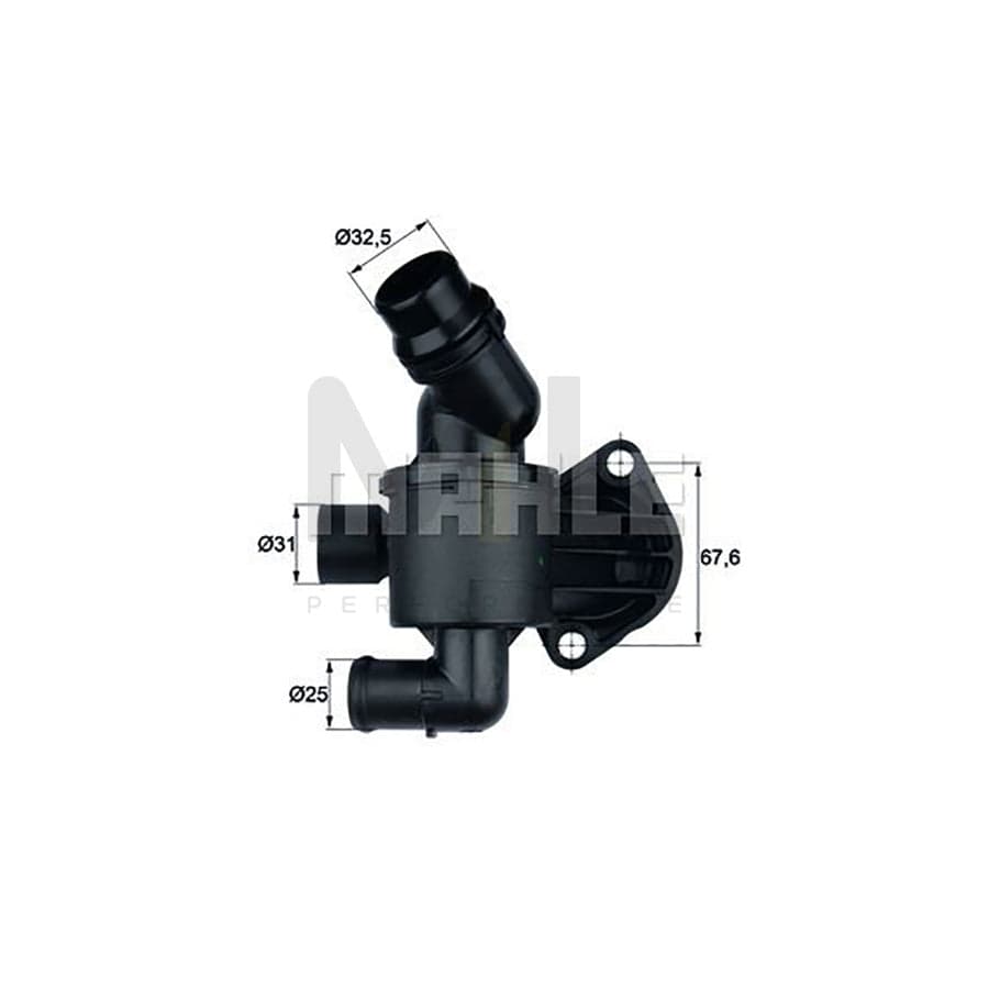 MAHLE ORIGINAL TI 105 88 Engine thermostat Opening Temperature: 88��C, with seal | ML Performance Car Parts