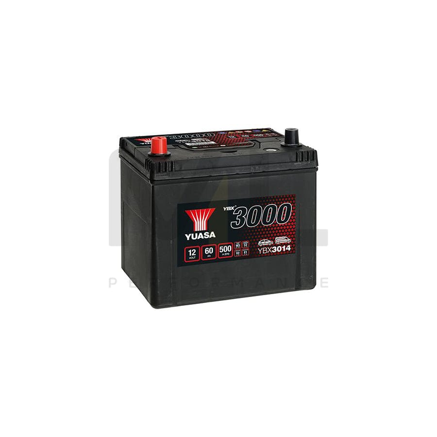 Yuasa YBX3014 12v 60Ah SMF Battery | ML Performance UK Car Parts