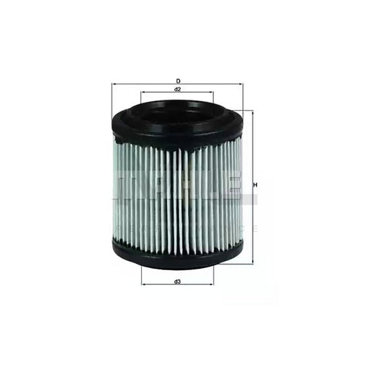 MAHLE ORIGINAL LX 279 Air Filter for PORSCHE 928 Coupe Filter Insert | ML Performance Car Parts