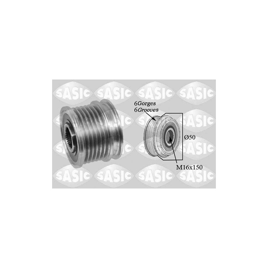 Sasic 1676018 Pulley, Alternator | ML Performance UK Car Parts