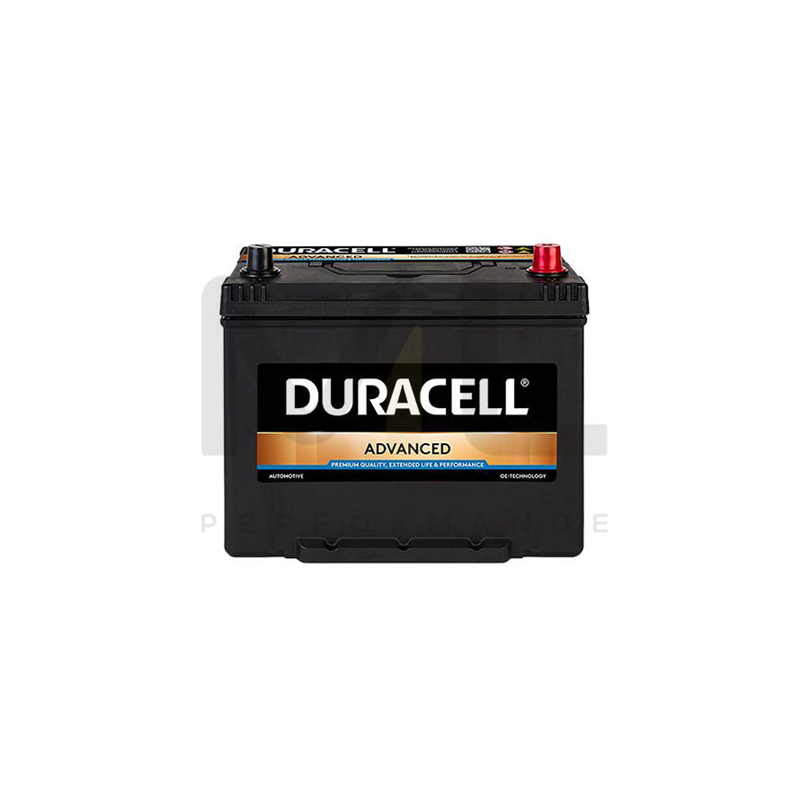 Duracell 068 / DA70 Advanced Car Battery | ML Performance UK Car Parts