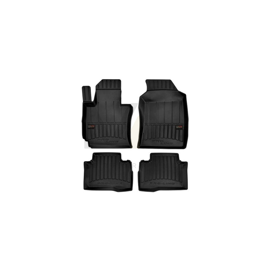 FROGUM Tailored 3D408951 Floor mat set for SSANGYONG Tivoli Off-Road Elastomer, Front and Rear, Quantity: 4, Black | ML Performance Car Parts