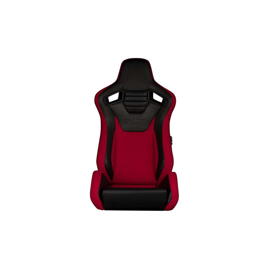 BRAUM Elite-S Series Racing Seats (Black - Red) – Pair