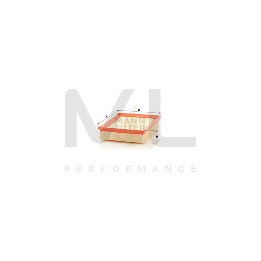 MANN-FILTER C 2490 Air Filter Filter Insert | ML Performance Car Parts