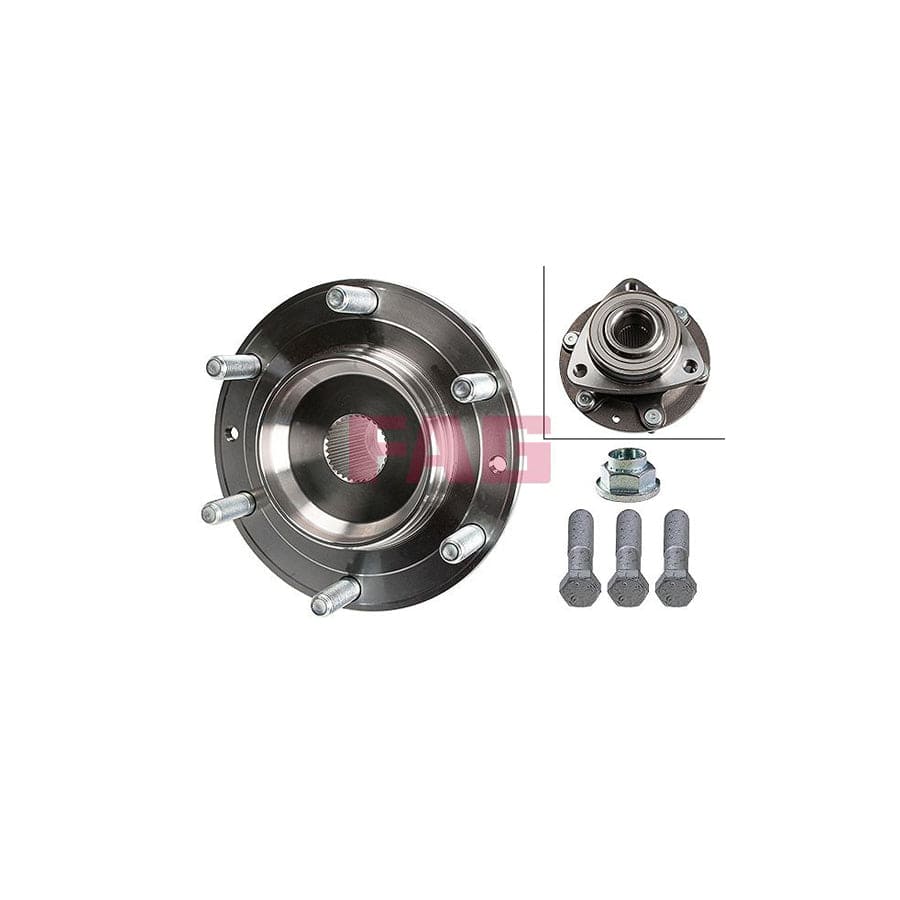 FAG 713 6265 30 Wheel Bearing Kit For Kia Sedona Ii (Vq)