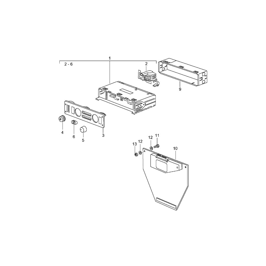 Genuine Porsche Temperature Set Turn Knob Porsche 993 | ML Performance UK Car Parts