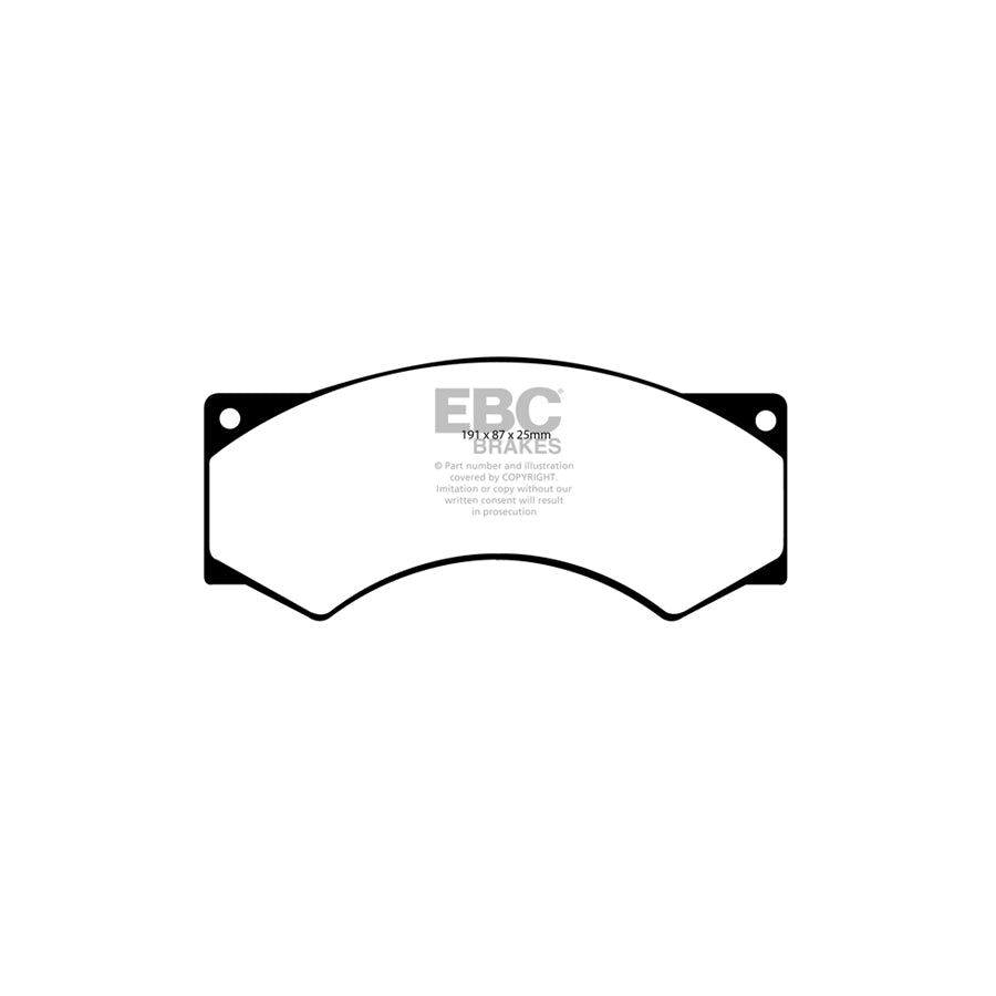 EBC DP715 Leyland Roadrunner Ultimax Front Brake Pads 2 | ML Performance UK Car Parts