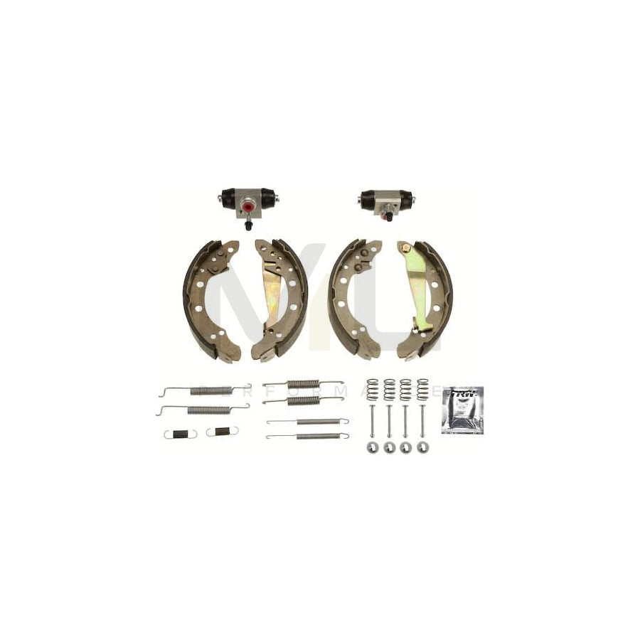 TRW Brake Kit BK1510 Brake Shoe Set with wheel brake cylinder | ML Performance Car Parts