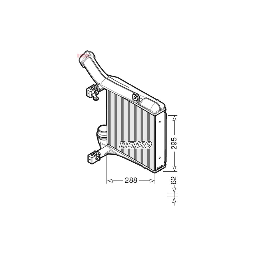 Denso DIT28012 Dit28012 Intercooler For Porsche Panamera (970) | ML Performance UK