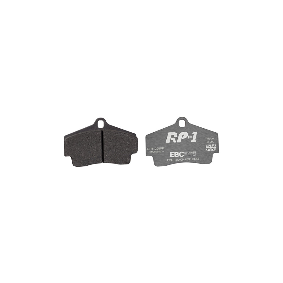 EBC DP81208RP1 Porsche RP-1 Full Race Rear Brake Pads - Brembo Caliper 1 | ML Performance UK Car Parts