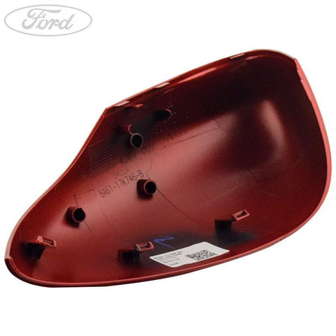 GENUINE FORD 1900275 FIESTA B-MAX O/S MIRROR COVER RED CANDY TINT CC 05/15- | ML Performance UK