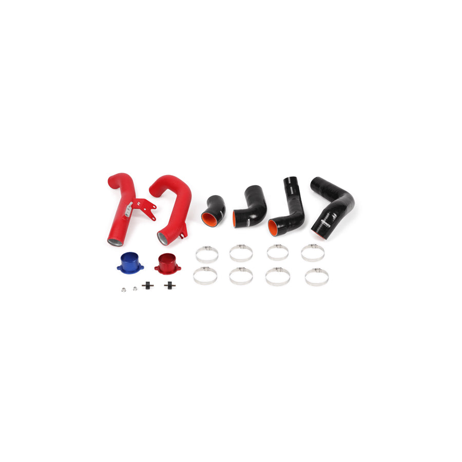 Mishimoto MMICP-CIV-16KWRD 2016+ Honda Civic 1.5T/Si Performance Intercooler Pipe Kit- Wrinkle Red