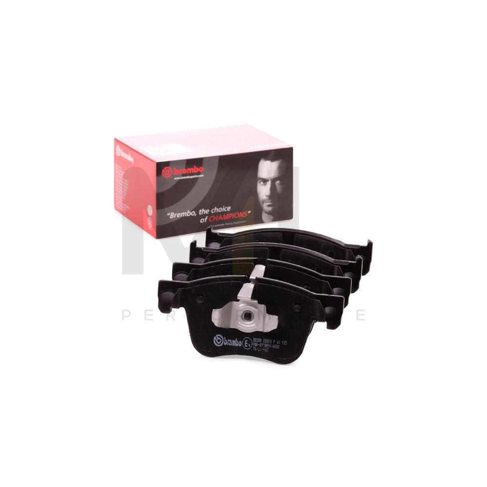 Brembo P 61 135 Brake Pad Set Prepared For Wear Indicator, With Piston Clip | ML Performance Car Parts