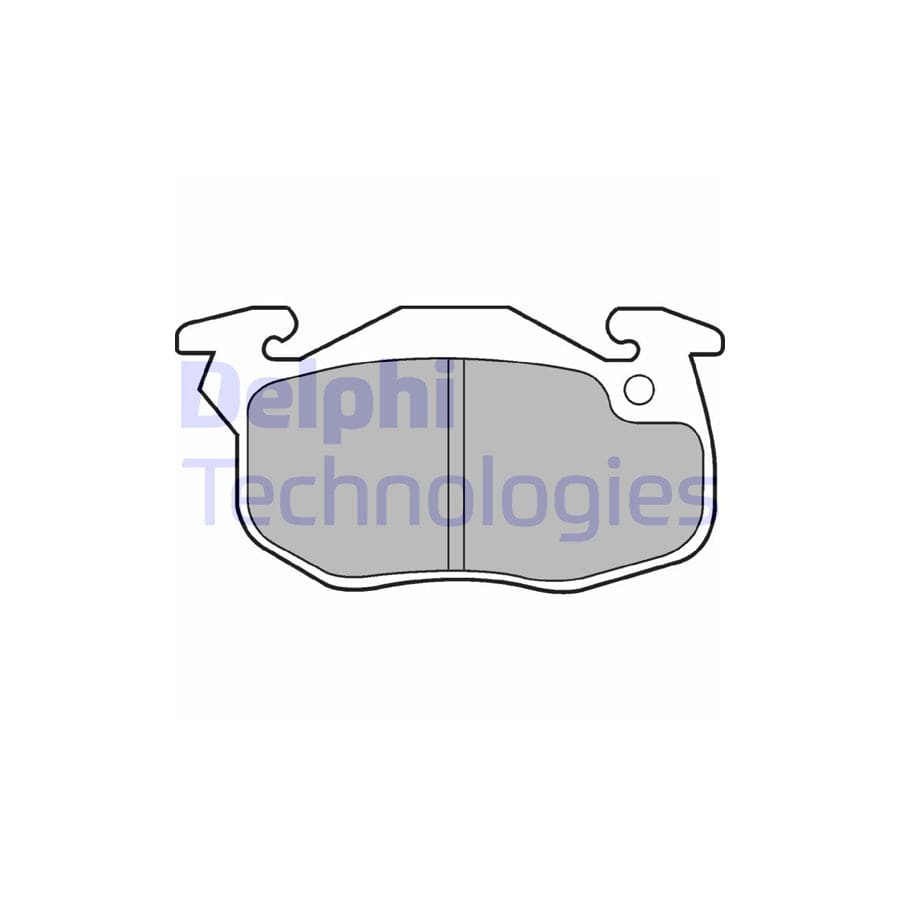 Delphi Lp1053 Brake Pad Set