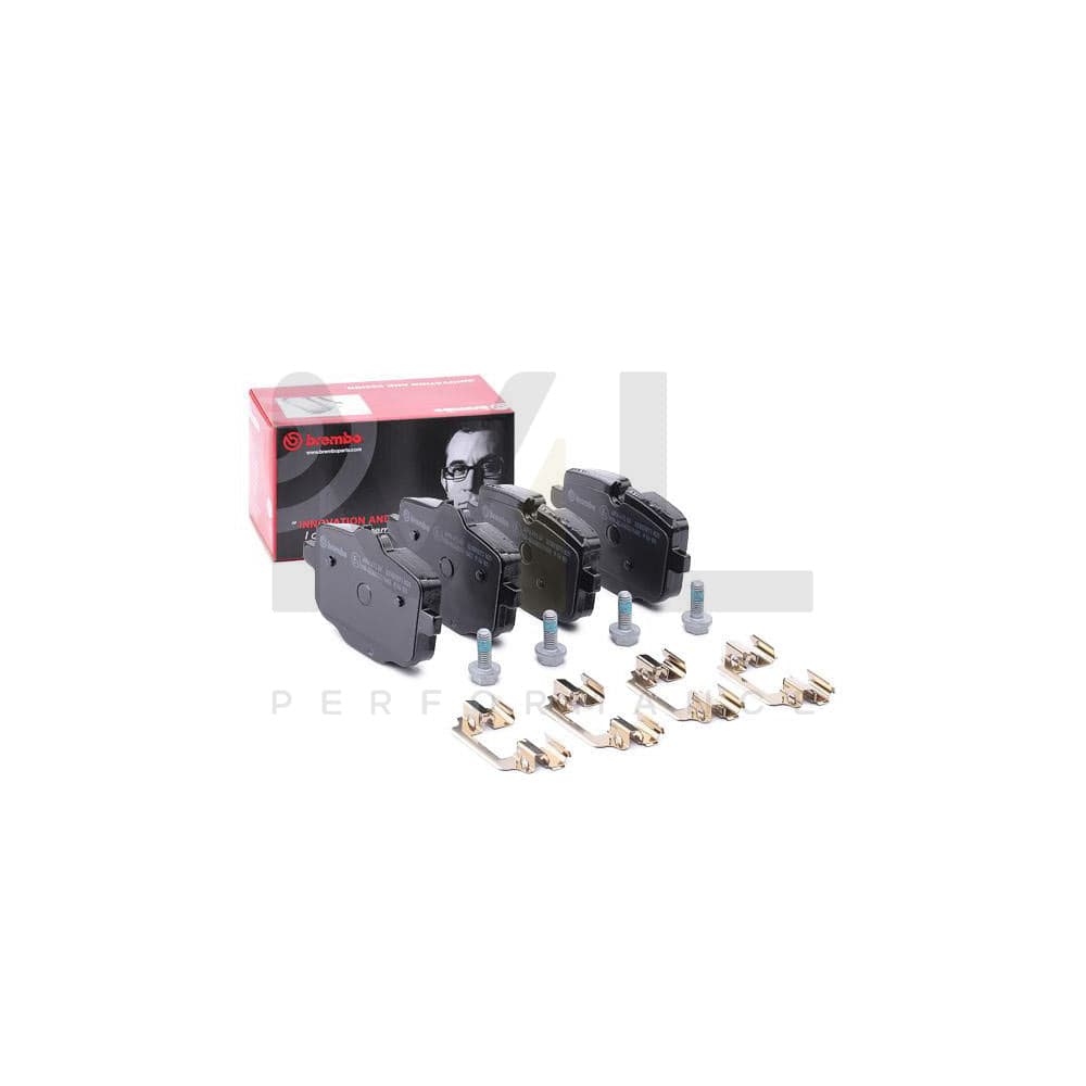 Brembo P 06 101 Brake Pad Set Prepared For Wear Indicator, With Brake Caliper Screws | ML Performance Car Parts