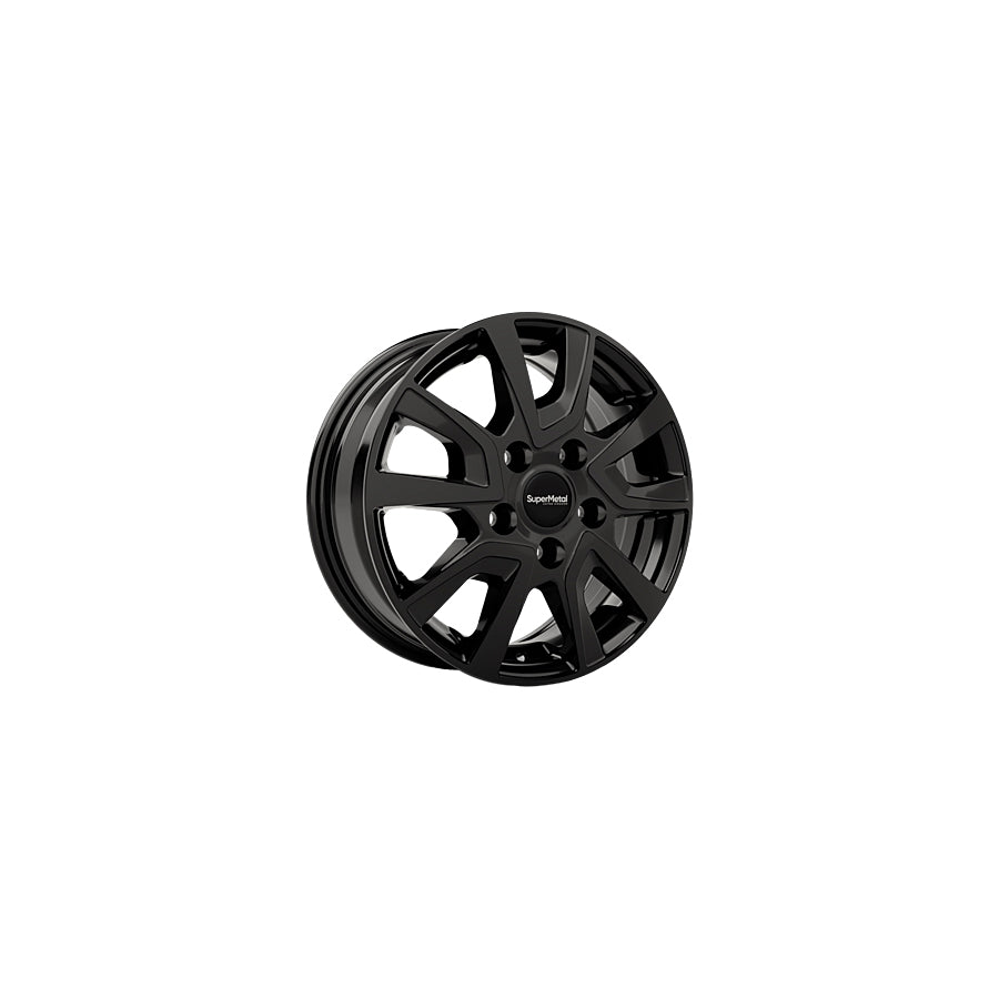 SuperMetal Vault 6x15 ET68 44013 Gloss Black Wheel | ML Performance UK Car Parts