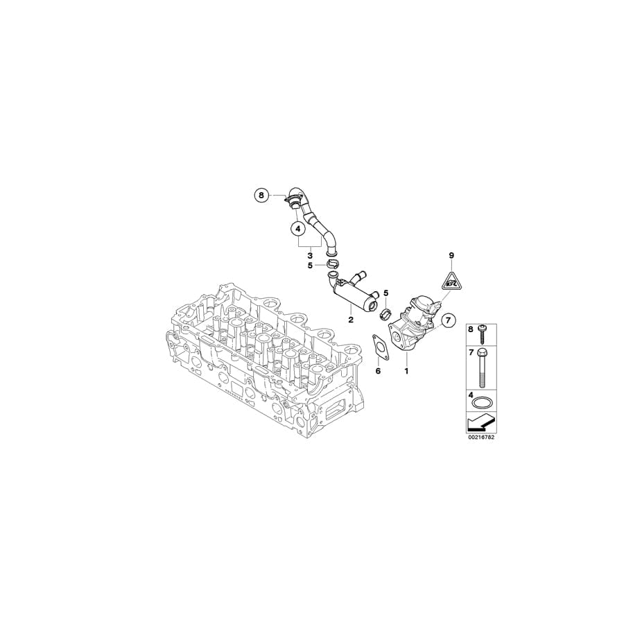 Genuine BMW 11717804955 R56 Gasket (Inc. Cooper D & One D) | ML Performance UK Car Parts