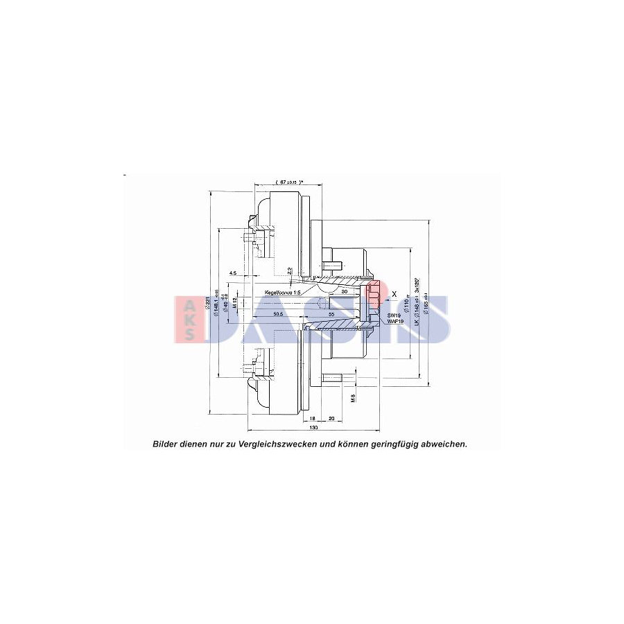 AKS Dasis 851167N Ac Compressor Clutch | ML Performance UK