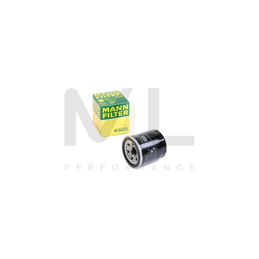 MANN-FILTER W 6025 Oil Filter Spin-on Filter | ML Performance Car Parts