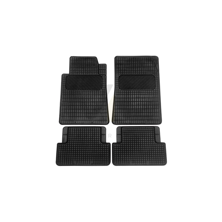 AMiO Tailored, RCM-03 01711 Floor mat set Elastomer, Front and Rear, Quantity: 4, Black | ML Performance Car Parts