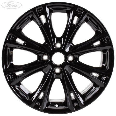 GENUINE FORD 2238231 FIESTA 17" PANTHER BLACK ALLOY WHEEL 7J X 17" 8 SPOKE DESIGN 2014-2019 | ML Performance UK