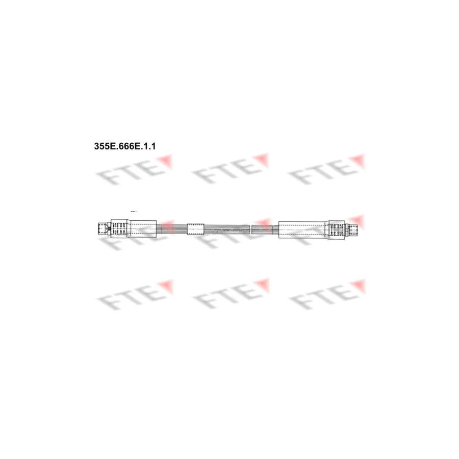 Fte 355E.666E.1.1 Brake Hose For Audi A8 D3 (4E2, 4E8) | ML Performance UK Car Parts