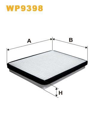 WIX Filters WP9398 Pollen Filter