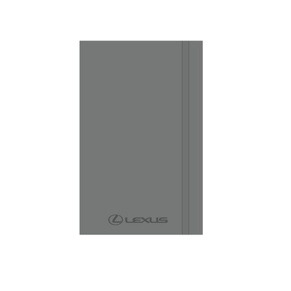 Genuine Lexus L140 Moleskine Grey Medium Notebook